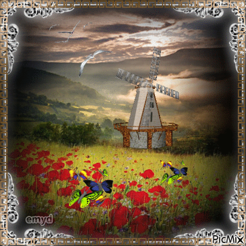 Windmill! - Ilmainen animoitu GIF