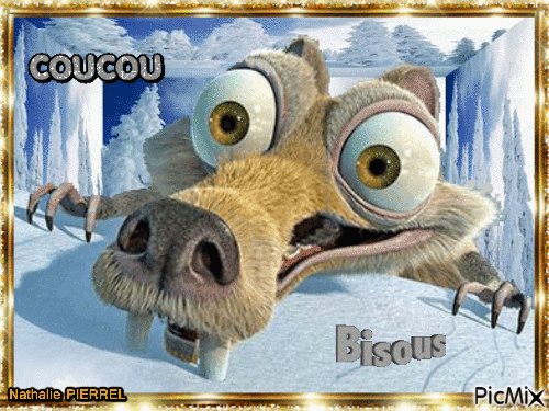 Coucou - Bezmaksas animēts GIF