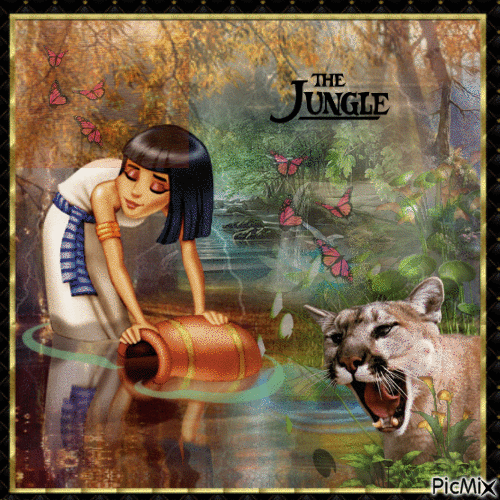 fantasy jungle - GIF animate gratis