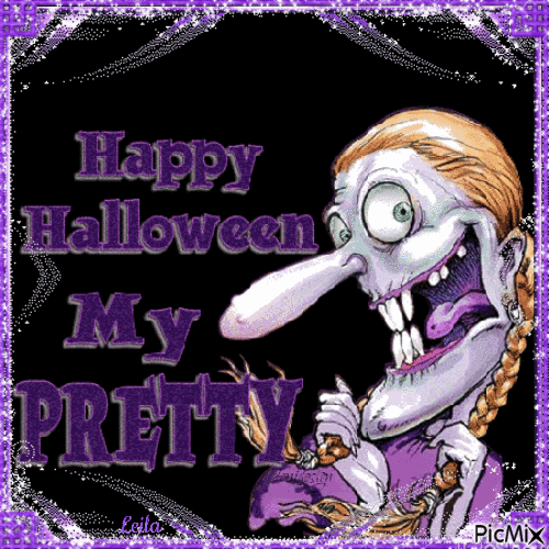 Happy Halloween My Pretty - Bezmaksas animēts GIF