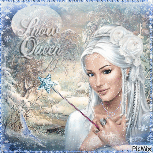 Snow Queen - Ilmainen animoitu GIF
