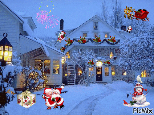 Noite de Natal - Ingyenes animált GIF