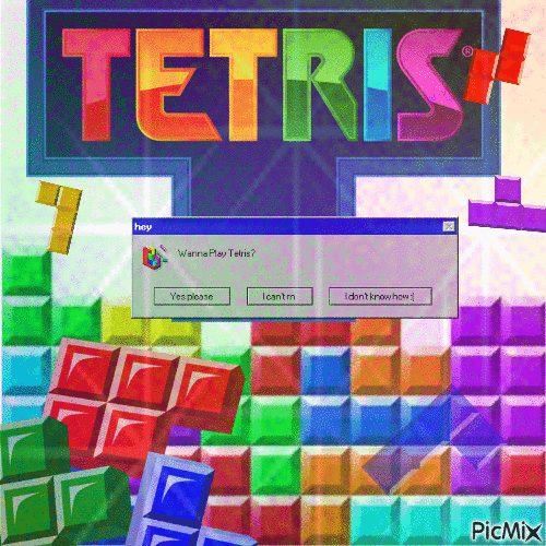 tetris brutto - Darmowy animowany GIF