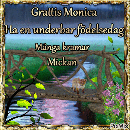 Monica - GIF animé gratuit