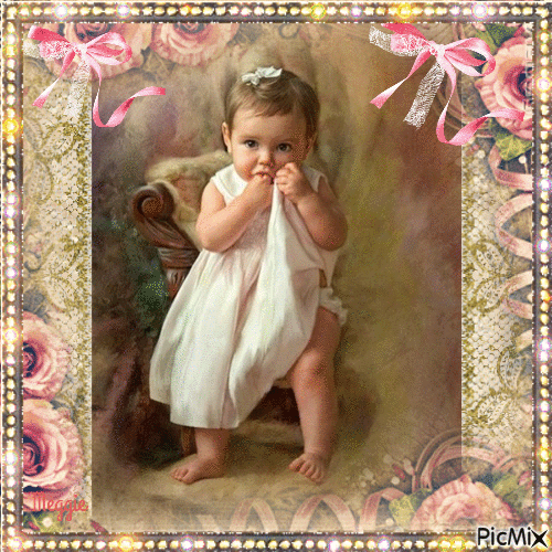 sweet baby girl - GIF animé gratuit