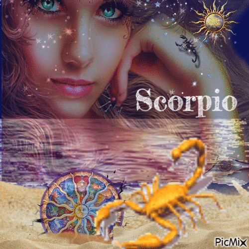Scorpio sign - Gratis geanimeerde GIF