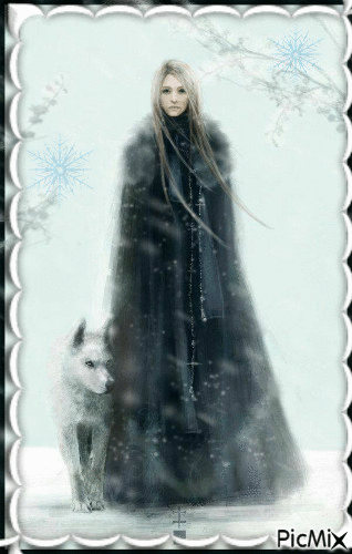 wolve lady - Ingyenes animált GIF