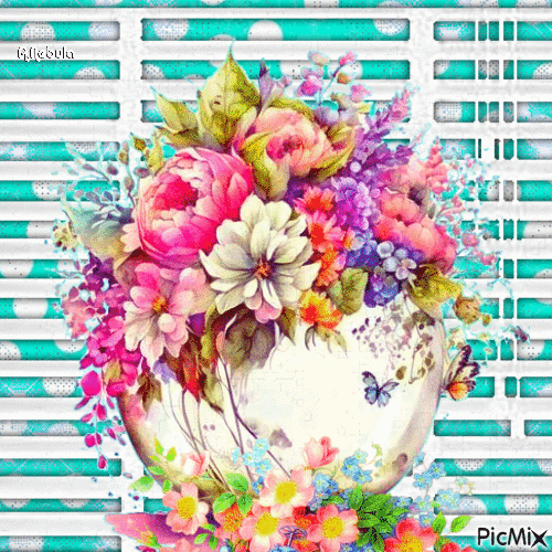 Bouquet of flowers-contest - Δωρεάν κινούμενο GIF