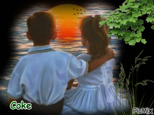 coucher de soleil - Ingyenes animált GIF