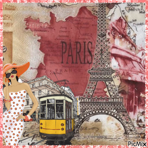 PARIS - Бесплатный анимированный гифка