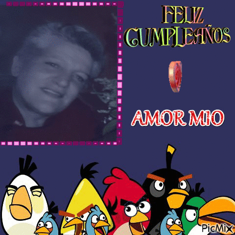 Feliz Cumple mi Amor - Бесплатный анимированный гифка