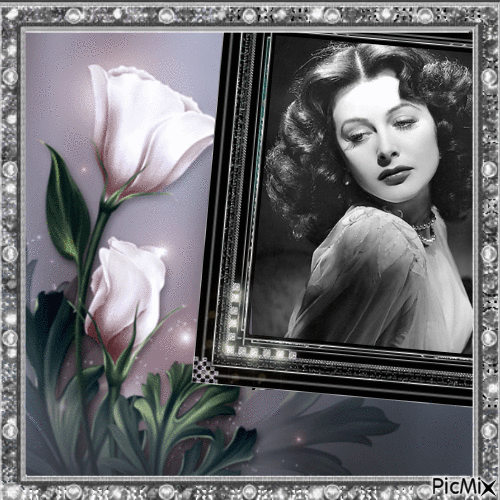 HEDY LAMARR - Free animated GIF