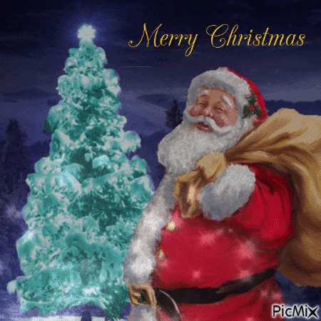 merry christmas - GIF animado gratis