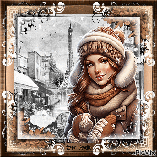 Magie hivernale - Ingyenes animált GIF