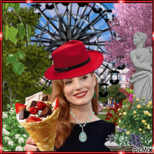 Sophie in Paris - Free animated GIF