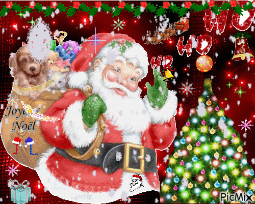 Père-Noël - 無料のアニメーション GIF