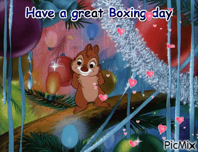 boxing day - 無料のアニメーション GIF