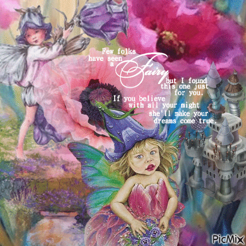Fairy world ... - GIF animé gratuit