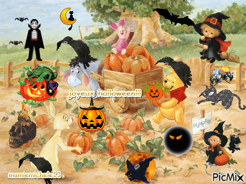 joyeux halloween !!! - 無料のアニメーション GIF