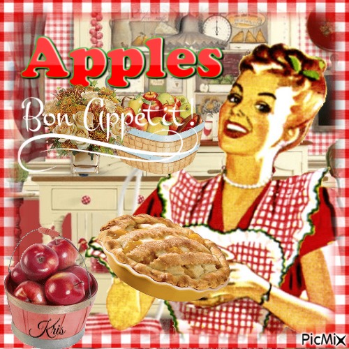 Tarte aux pommes d'automne - png grátis