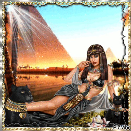 Ancienne Egypte - Darmowy animowany GIF