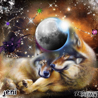 wolf - Nemokamas animacinis gif