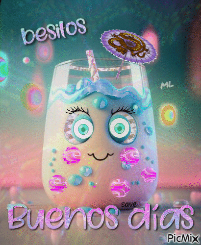 BESITOS BUENOS DIAS - 無料のアニメーション GIF