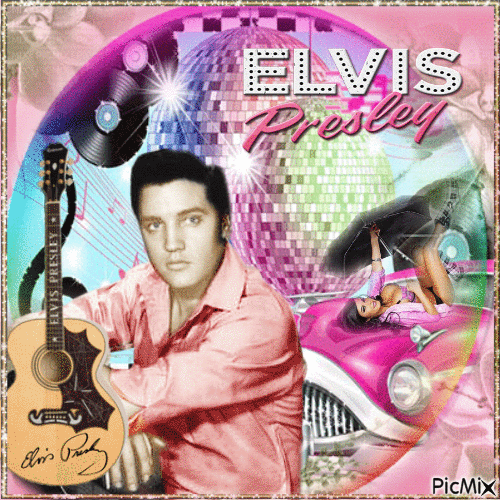 Elvis Presly - 無料のアニメーション GIF