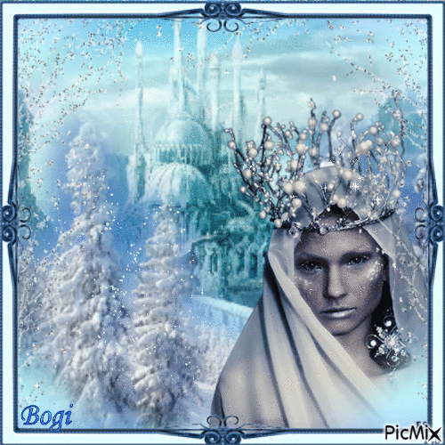 Snow Queen's Palace... - Besplatni animirani GIF