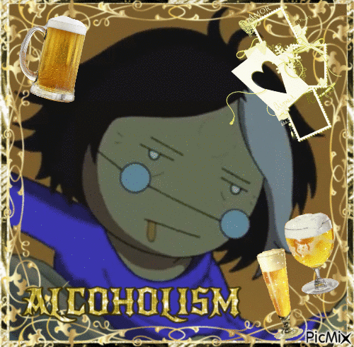 ALCOHOLISM - GIF animasi gratis