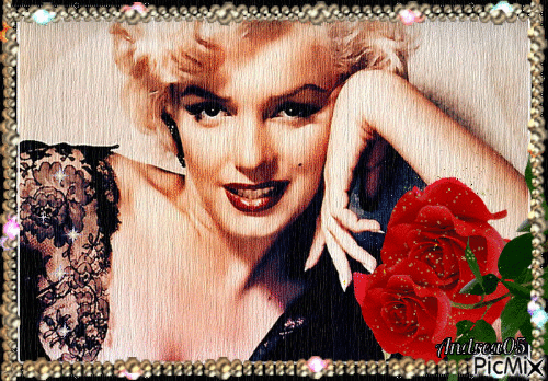 Marilyn Monroe... - Zdarma animovaný GIF