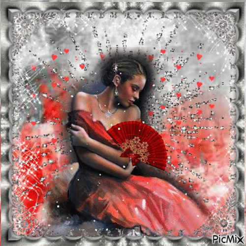 danseuse de flamenco - GIF animate gratis