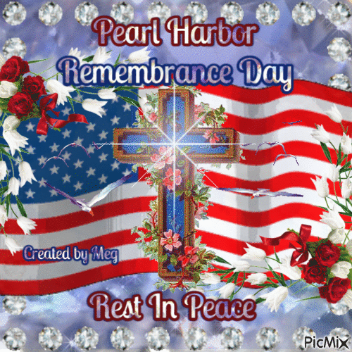 Pearl Harbor Remembrance Day - GIF animado grátis
