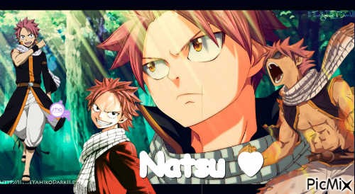 Natsu♥ - GIF animado grátis