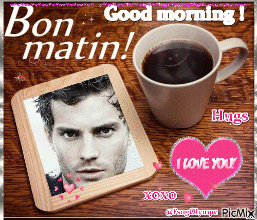 Bon matin ! Good morning ! - Gratis animeret GIF