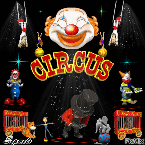 Circus - Animovaný GIF zadarmo