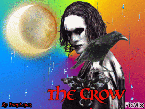 THE CROW - Besplatni animirani GIF