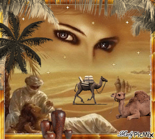 Camel - GIF animado gratis