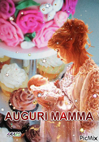 AUGURI MAMMA - Ingyenes animált GIF