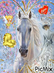 kdo pour   des ami qui  aime  les chevaux - GIF animasi gratis