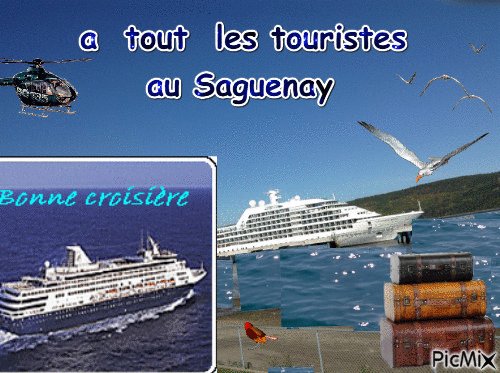 Bon  Séjour au Saguenay - Бесплатни анимирани ГИФ