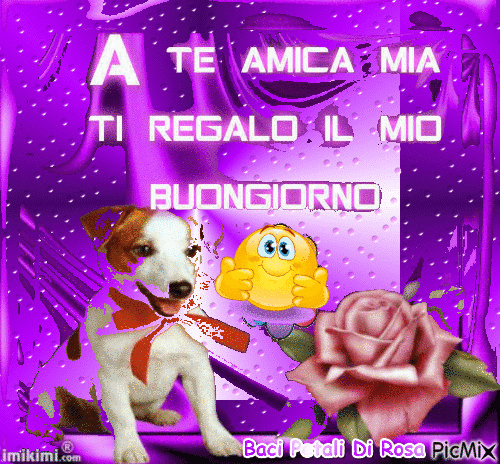PER TE AMICA MIA - Безплатен анимиран GIF