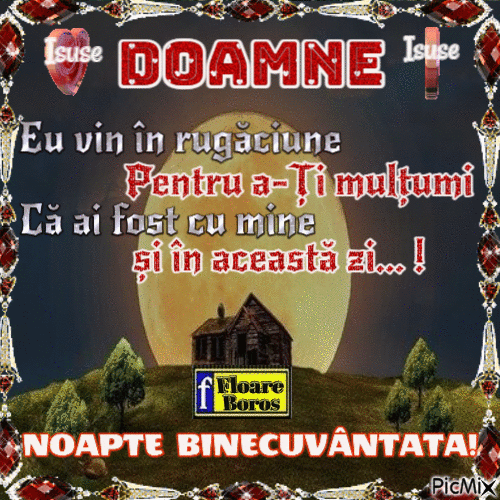 NOAPTE BINECUVÂNTATĂ! - GIF animate gratis