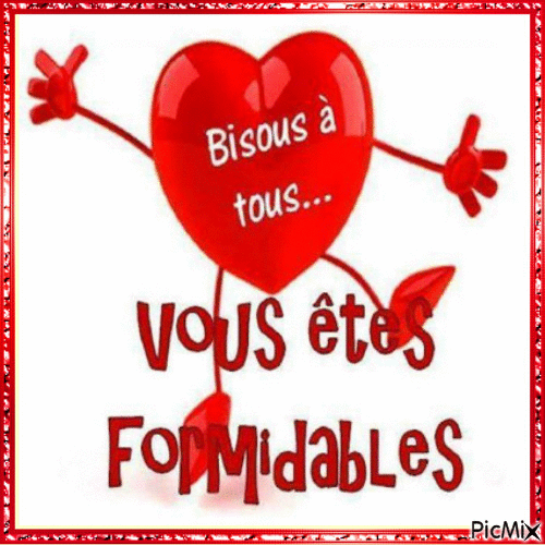 Bisous à tous... - Free animated GIF