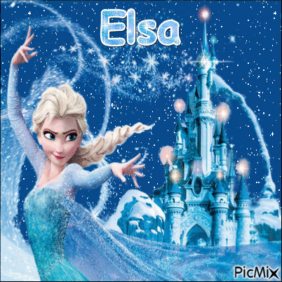 Elsa - Zdarma animovaný GIF