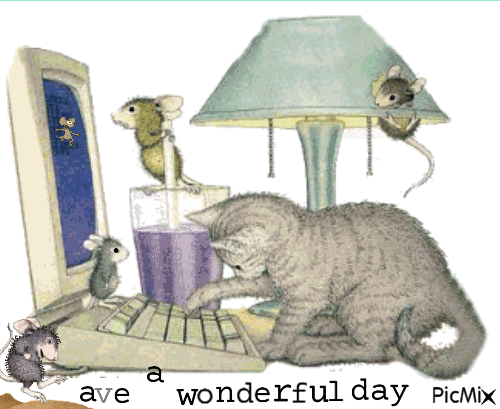 Have a wonderful day - Animovaný GIF zadarmo