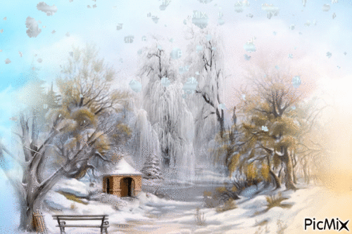Winter. - Zdarma animovaný GIF
