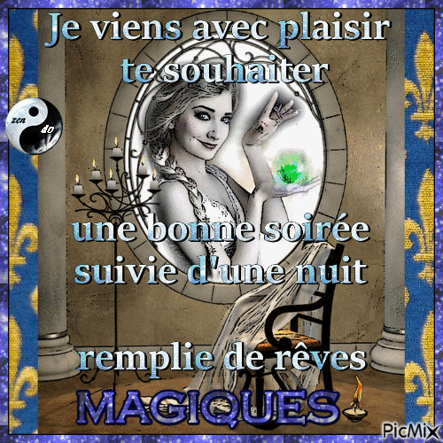 ✦ Rêve Magique 💫 - Darmowy animowany GIF