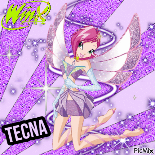Tecna Enchantix ''Winx'' - Δωρεάν κινούμενο GIF