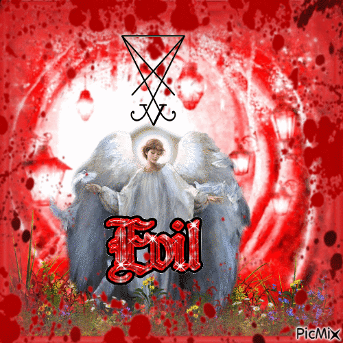 angel evil devil - 無料のアニメーション GIF